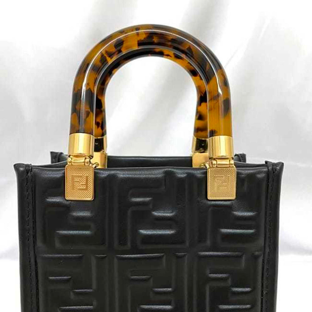 Fendi Black Leather Handbag