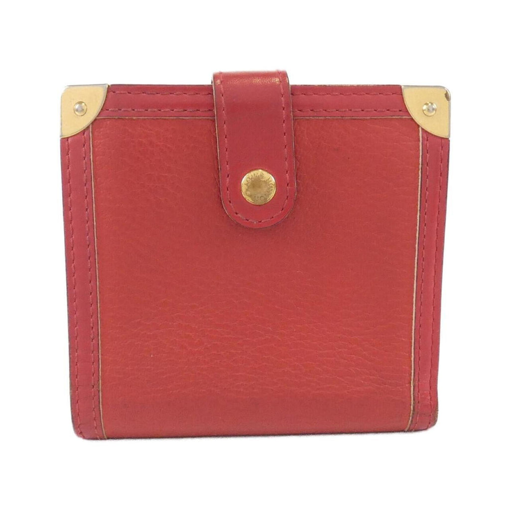 Louis Vuitton Red Color Leather Wallet