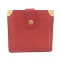 Louis Vuitton Red Color Leather Wallet