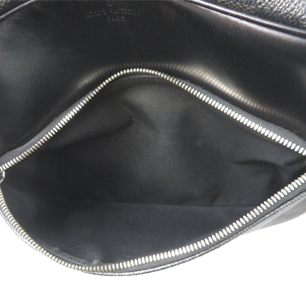 Louis Vuitton Black Damier Graphite Shoulder Bag