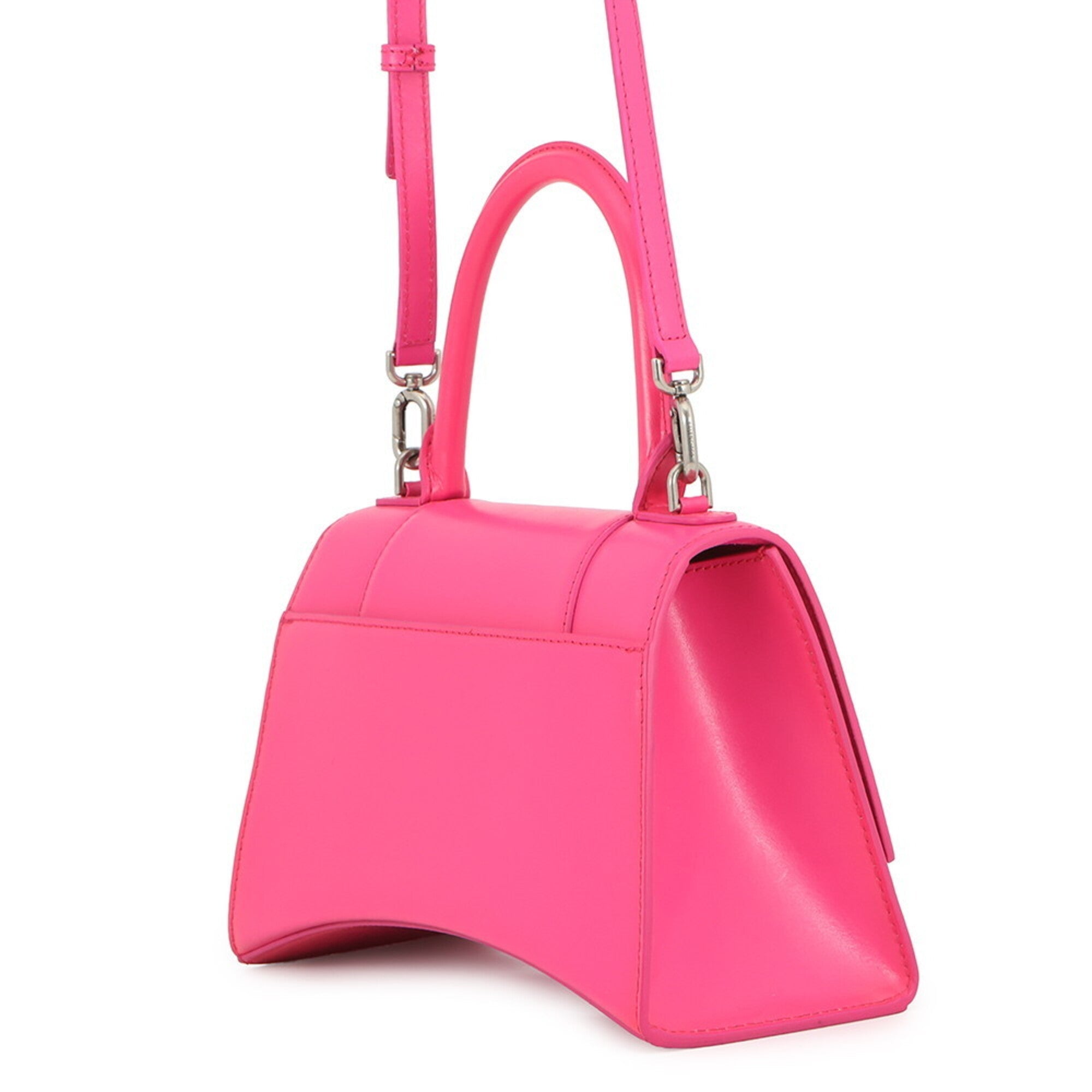 Balenciaga Pink Leather Handbag Shoulder