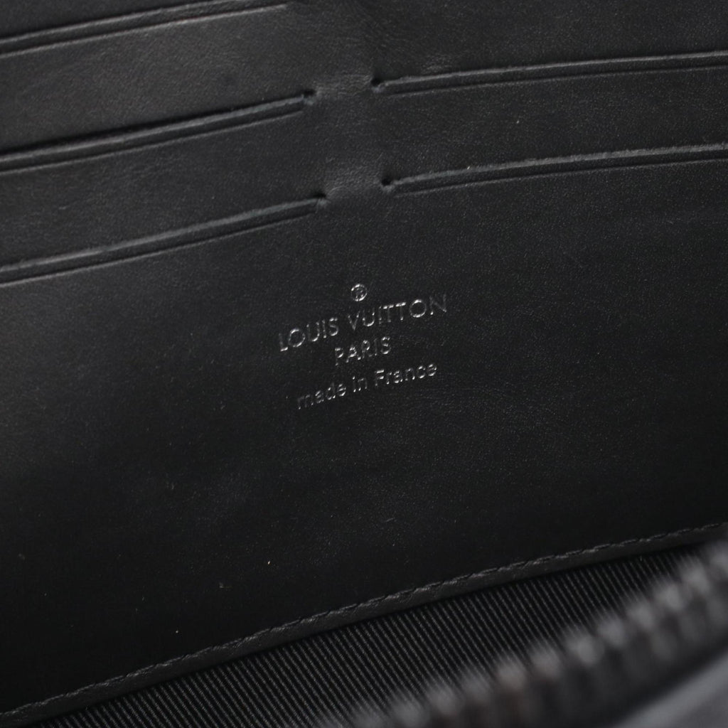Louis Vuitton Taurillon Black Monogram Noir Leather Shoulder Bag