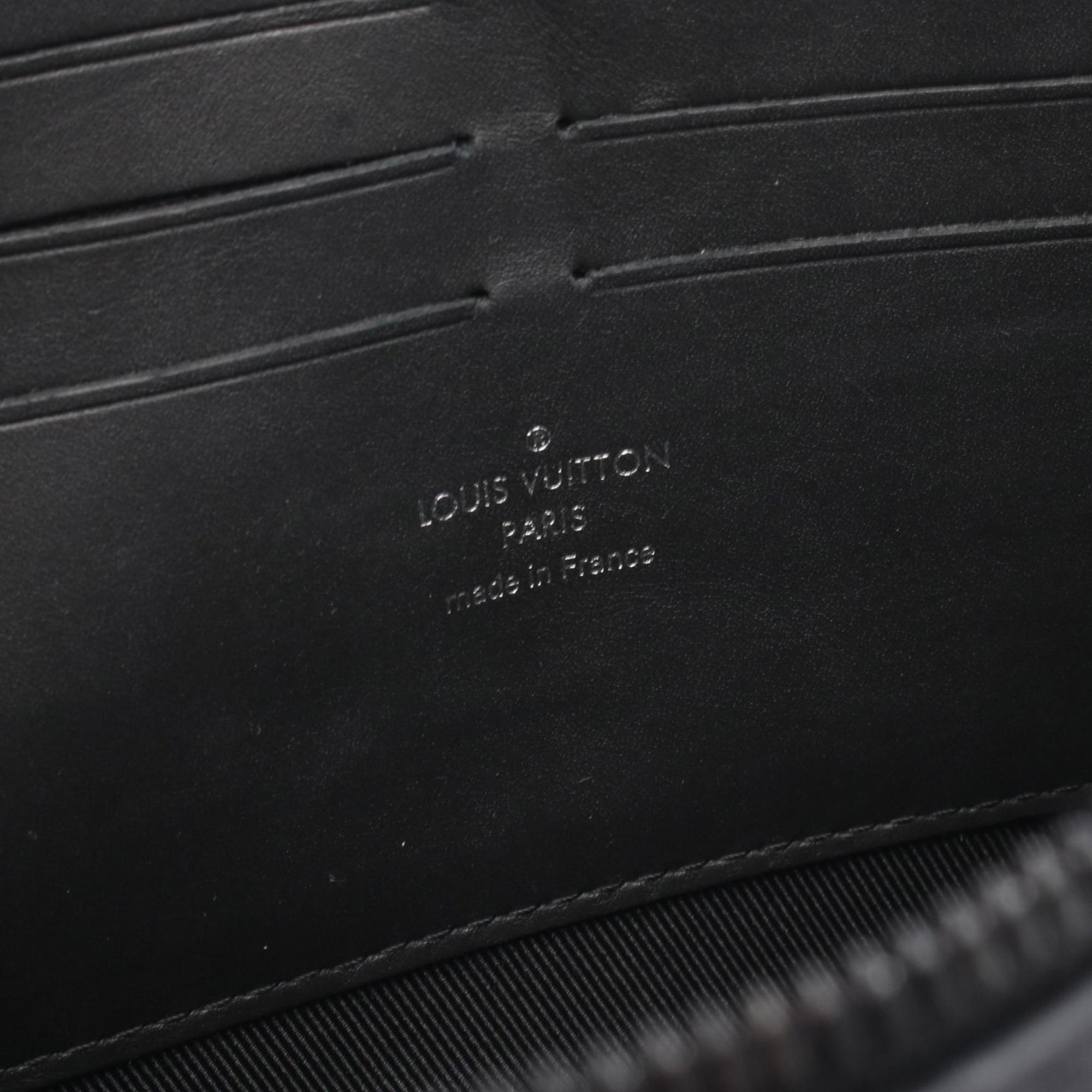 Louis Vuitton Taurillon Black Monogram Noir Leather Shoulder Bag