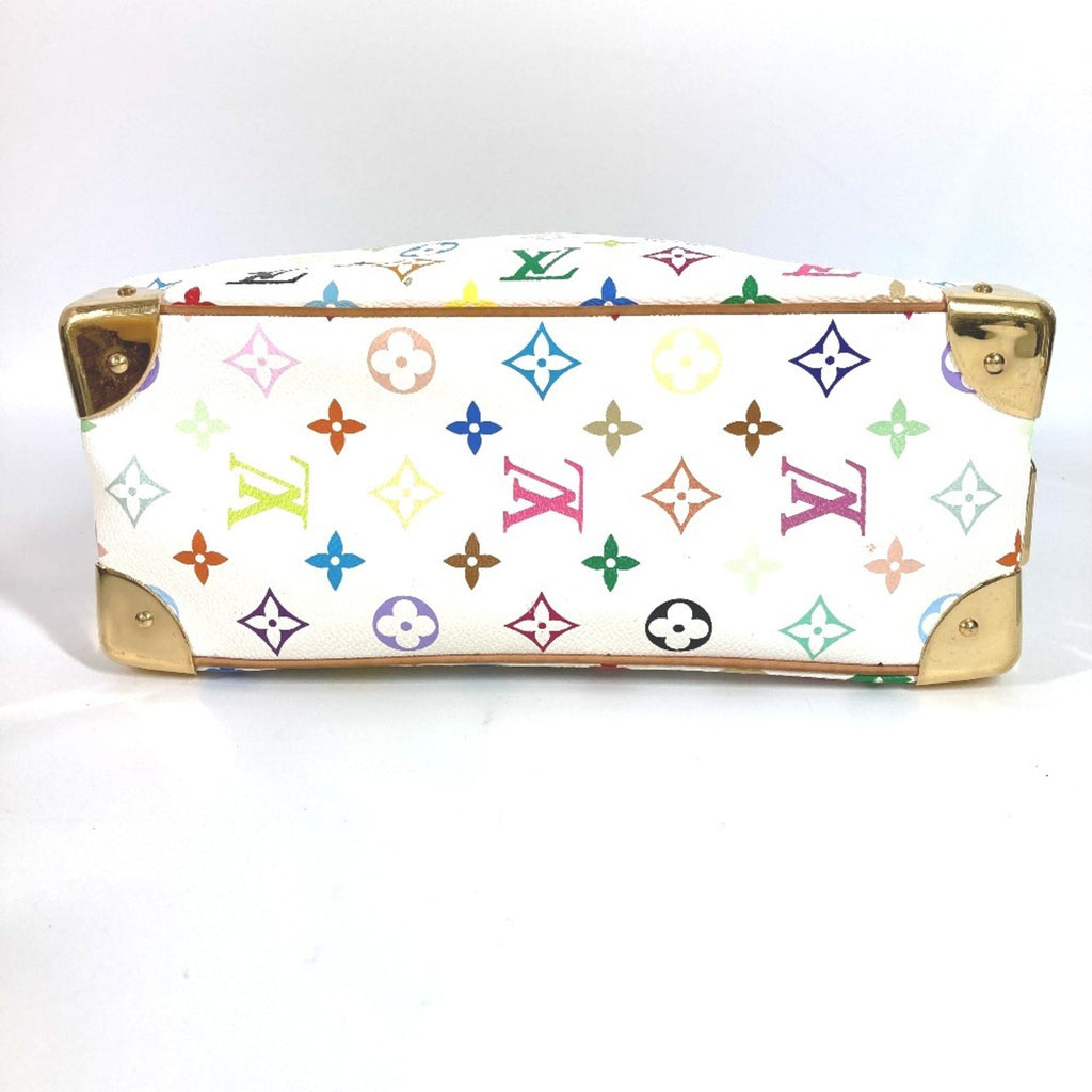 Louis Vuitton Multi-Color White Monogram Multicolore Canvas Boston Bag Handbag