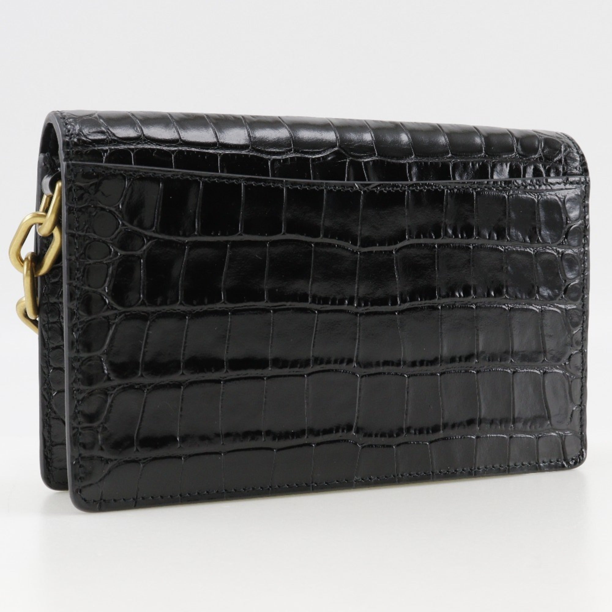 Balenciaga Black Leather Shoulder