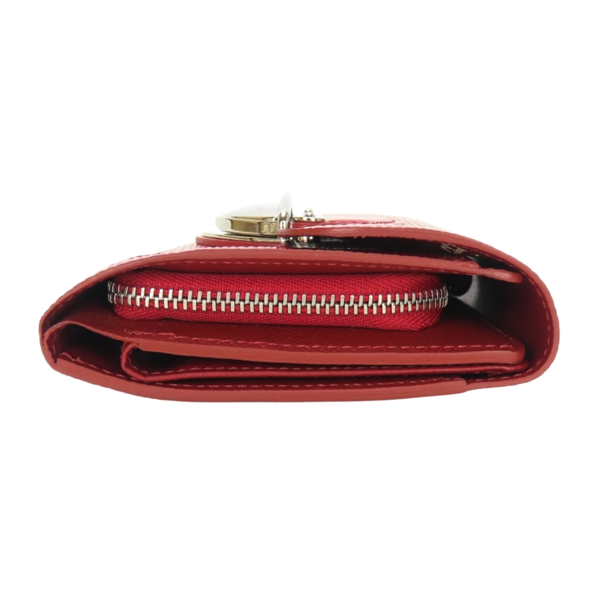 Louis Vuitton Ruby Epi Leather Wallet (Tri-Fold)