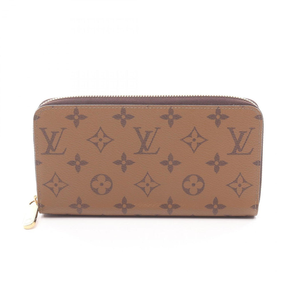 Louis Vuitton Brown Monogram Reverse Coated Canvas Long Wallet