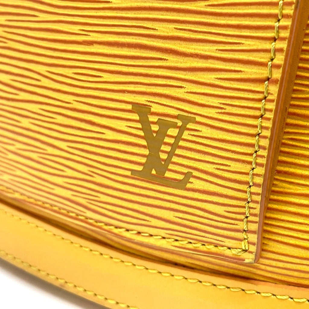 Louis Vuitton Epi Yellow Epi Leather Backpack
