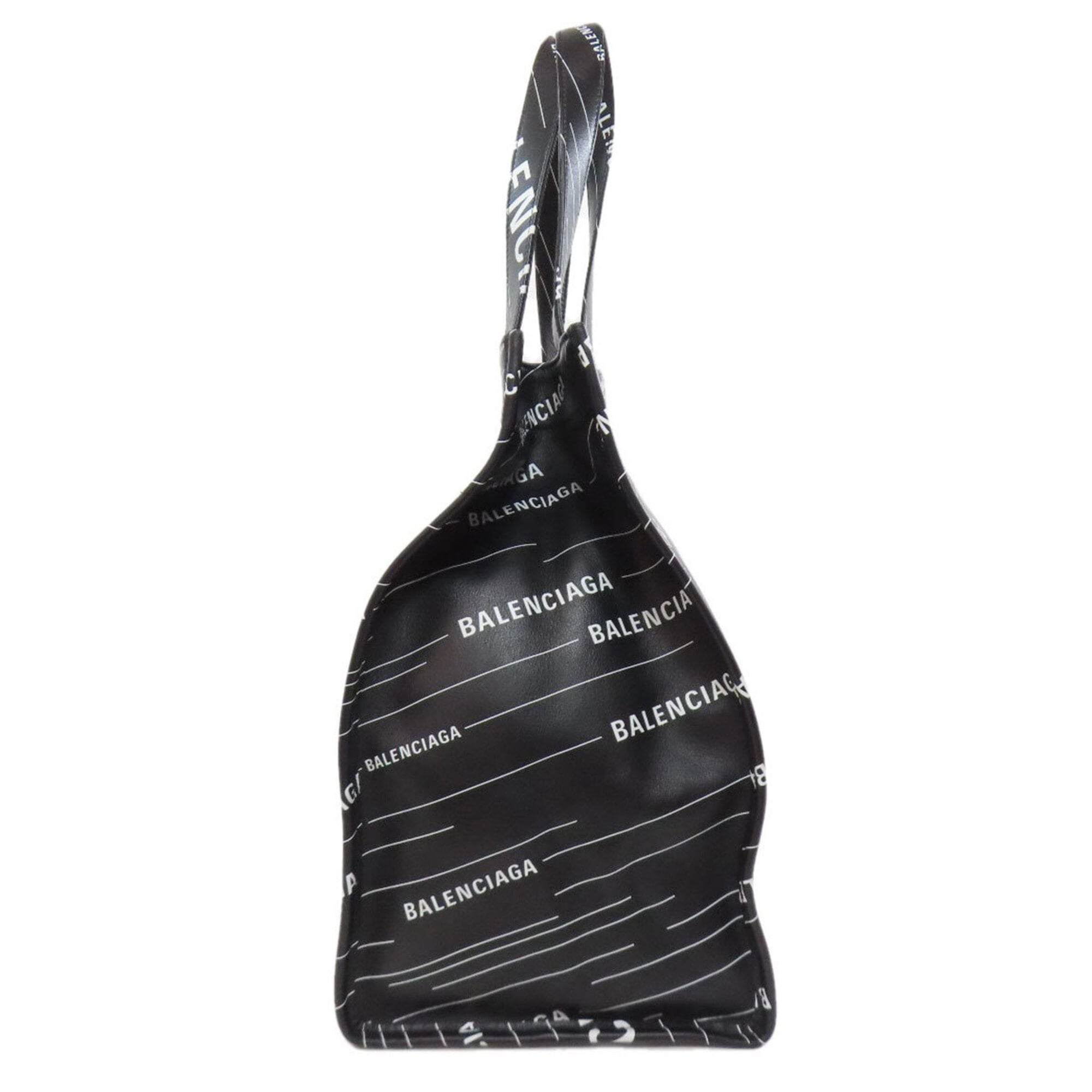Balenciaga Black Leather Tote