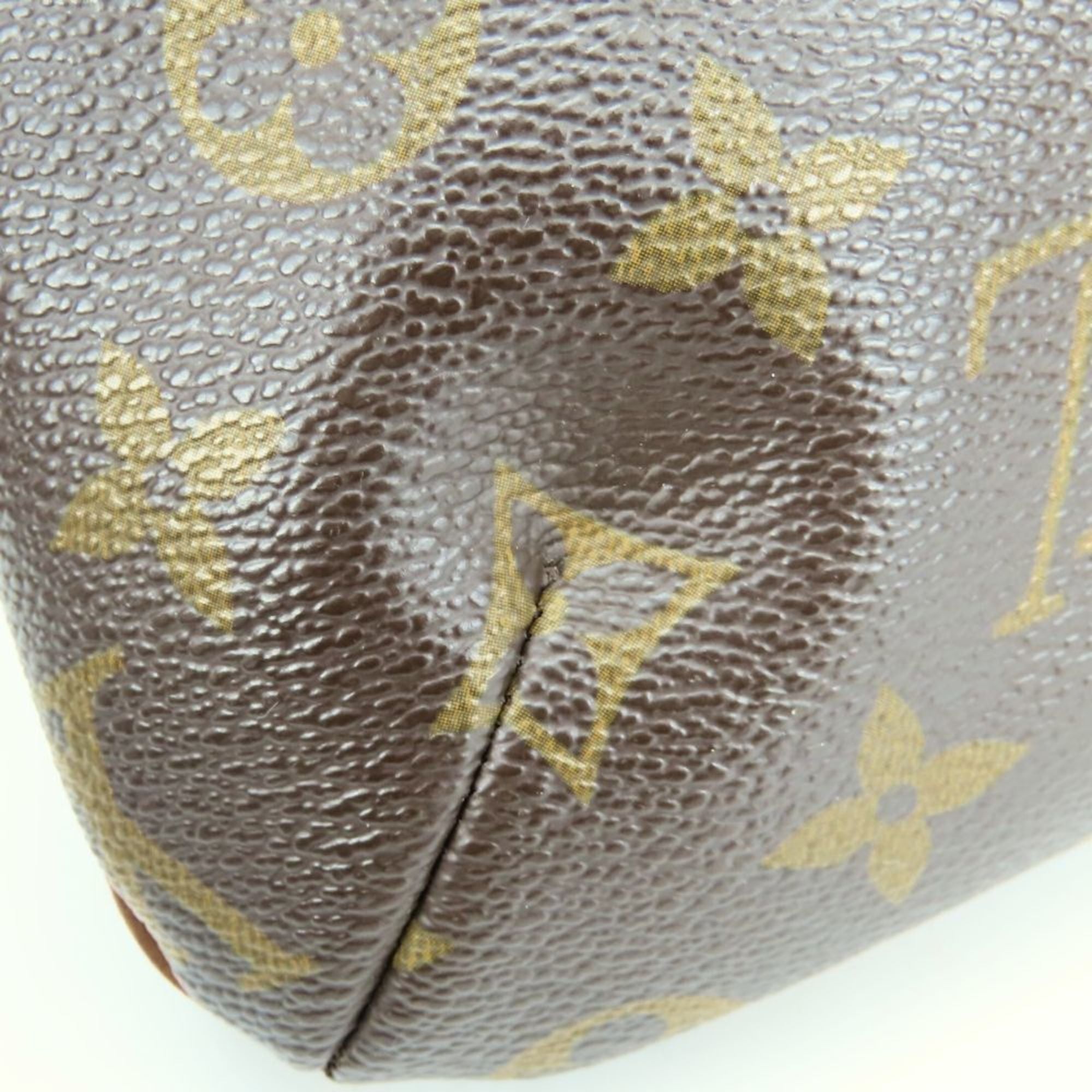 Louis Vuitton Brown Monogram Monogram Leather Shoulder Bag