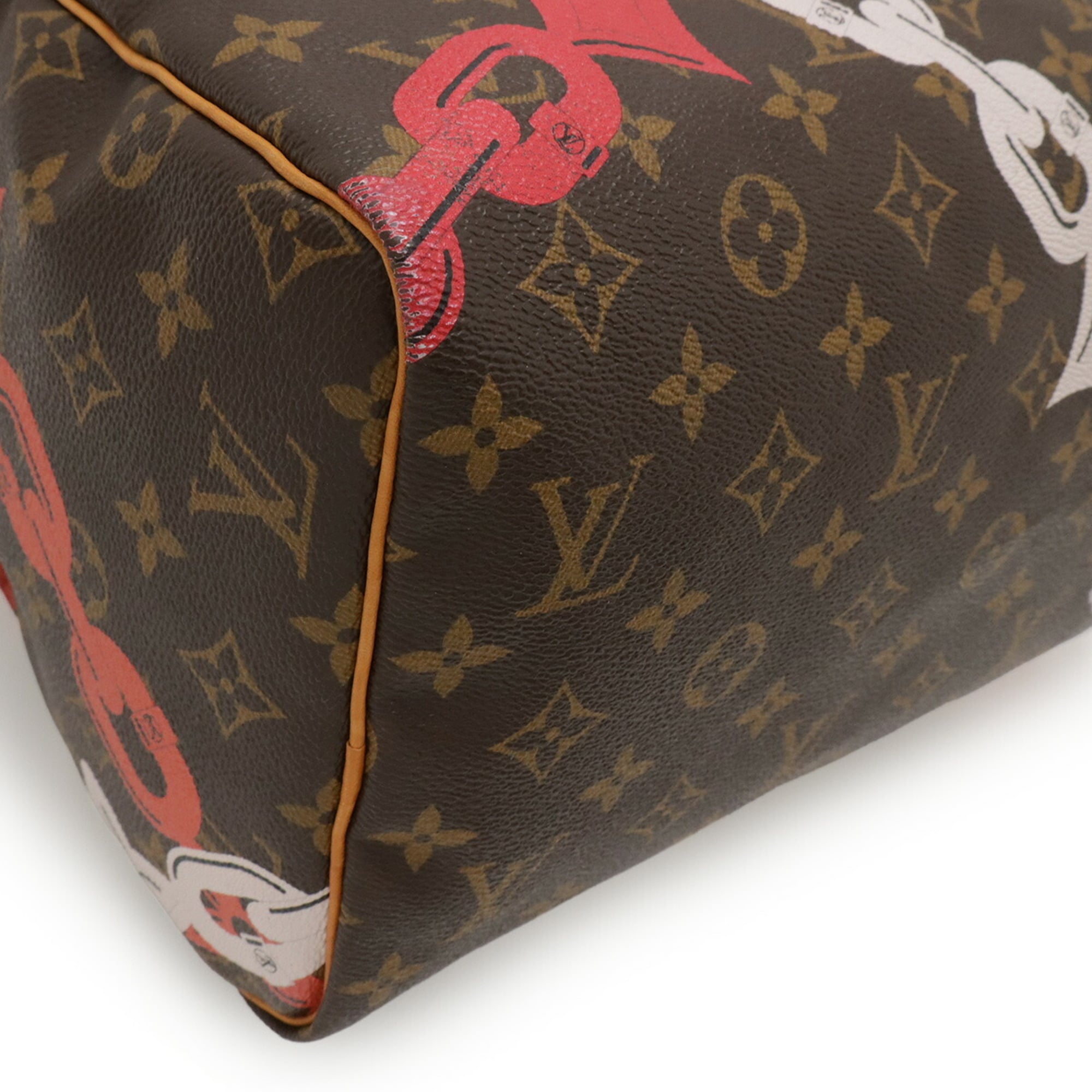 Louis Vuitton Monogram Brown Pink Monogram Handbag