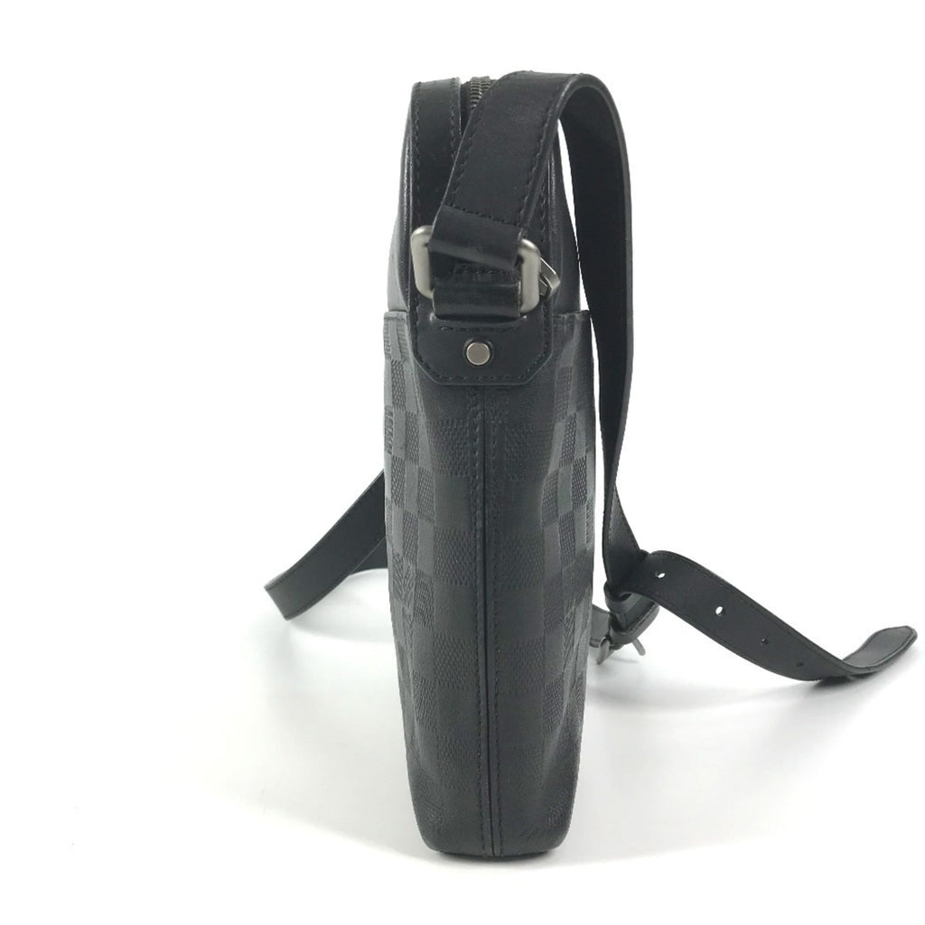 Louis Vuitton Black Damier Infini Pochette Shoulder Bag