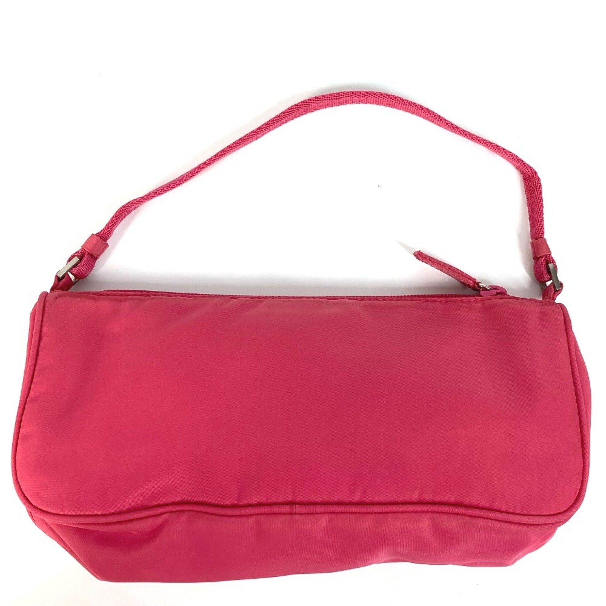 Prada Pink Nylon Handbag Shoulder Bag