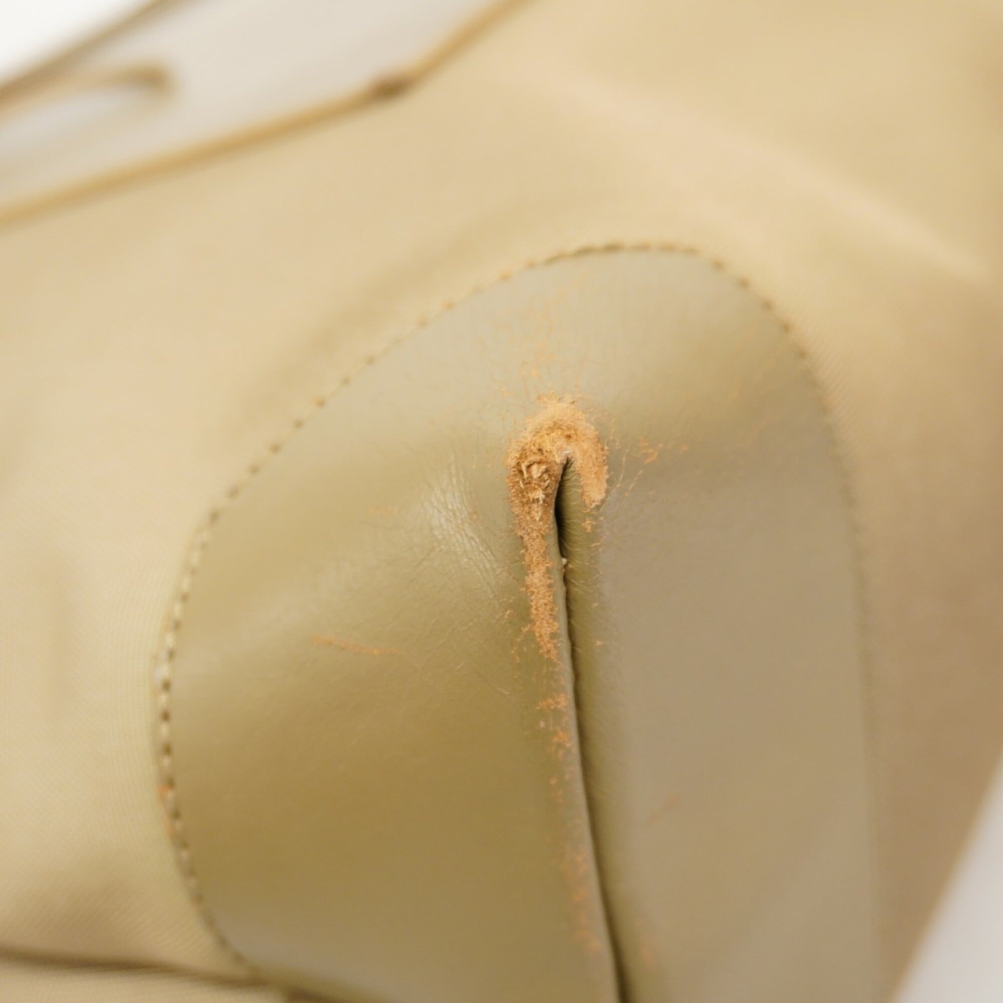 Gucci Khaki Canvas Tote Bag (Pre-Owned)