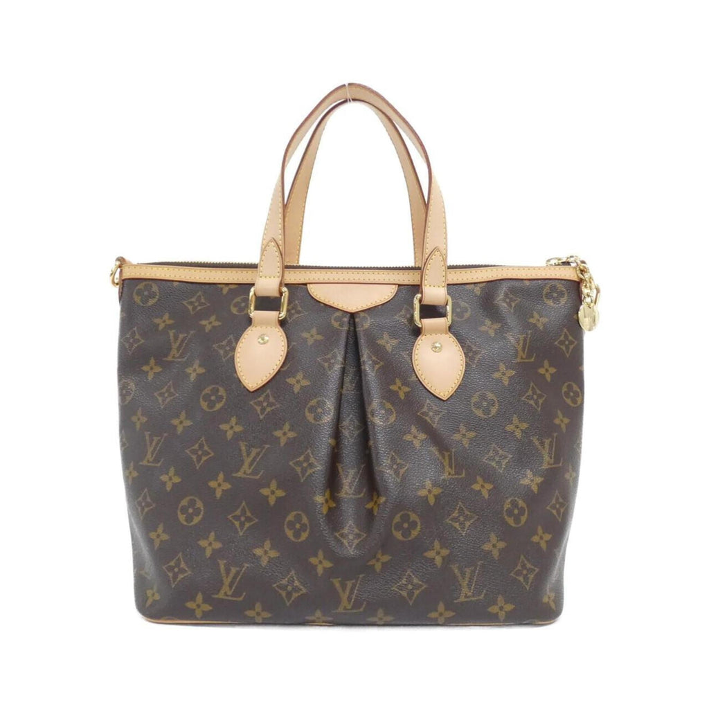 Louis Vuitton Marron Coated Canvas Handbag