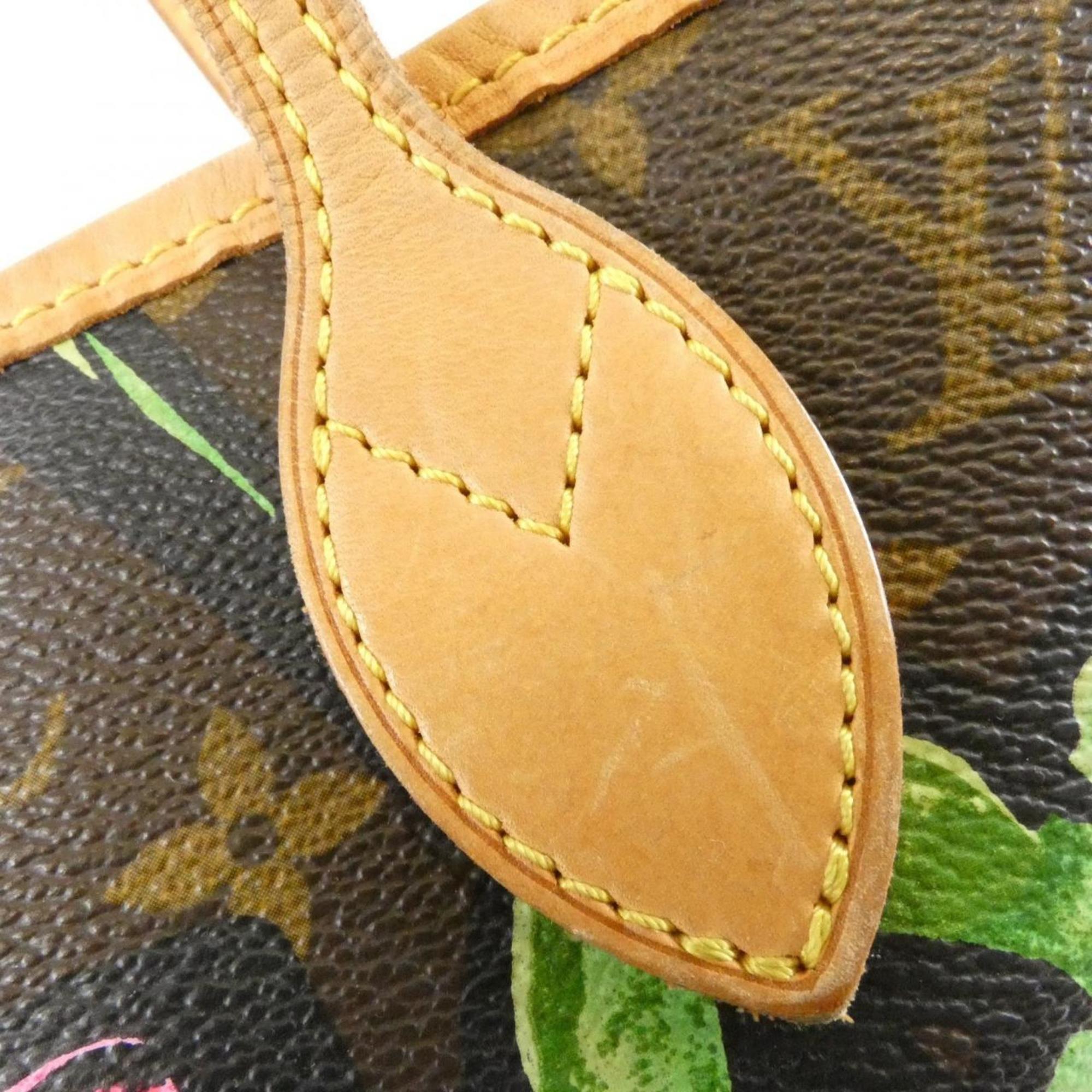 Louis Vuitton Marron Coated Canvas Handbag
