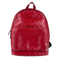 Gucci Red Color Leather Backpack (Pre-Owned)