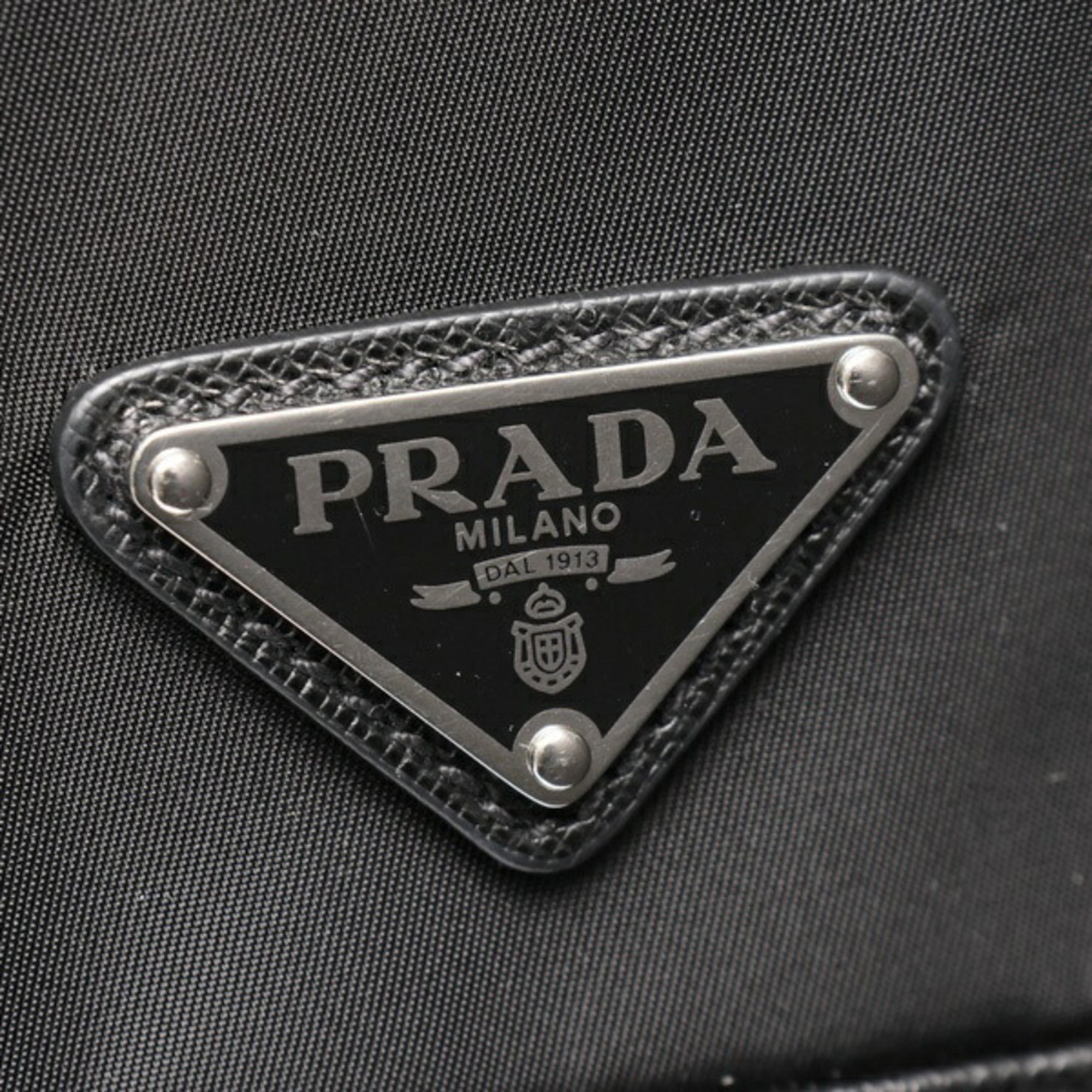 Prada Black Nylon Shoulder Bag