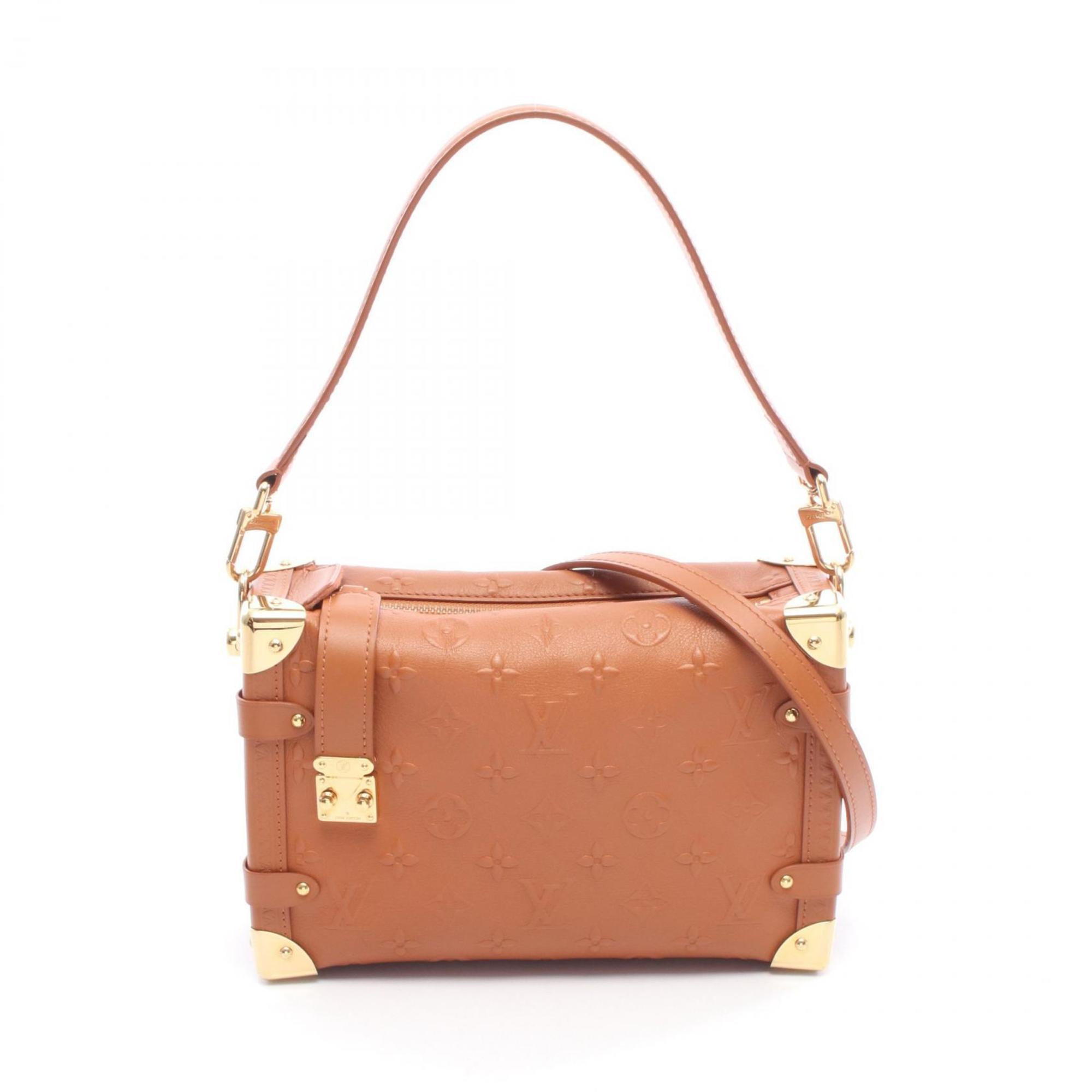 Louis Vuitton Brown Leather Handbag