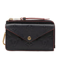 Louis Vuitton Marine Rouge Navy Leather Coin Purse/Coin Case