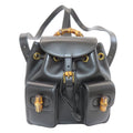Gucci Black Leather Backpack (Pre-Owned)