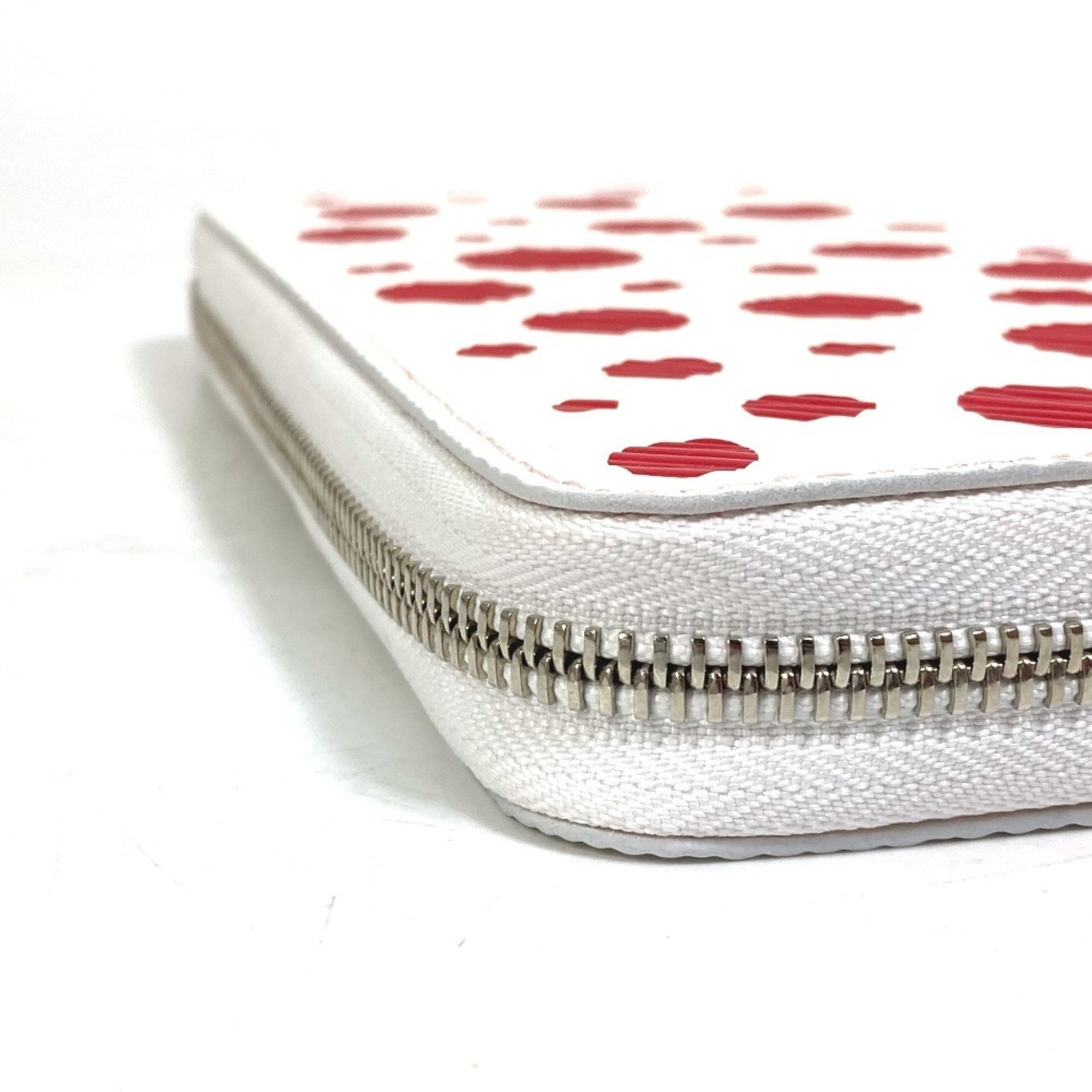 Louis Vuitton Red Color Rouge White Epi Leather Coin Purse/Coin Case