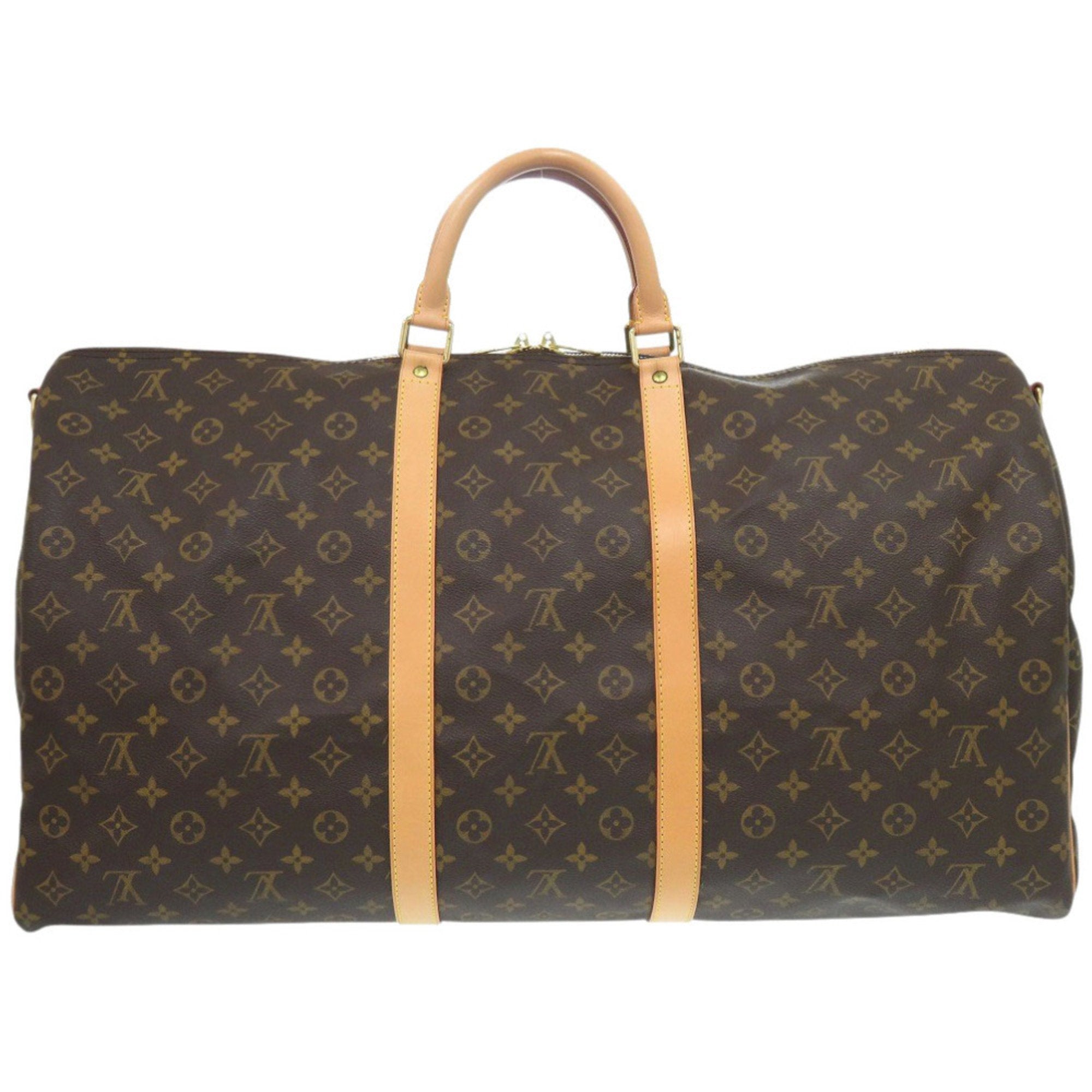 Louis Vuitton Brown Monogram Canvas Boston Bag