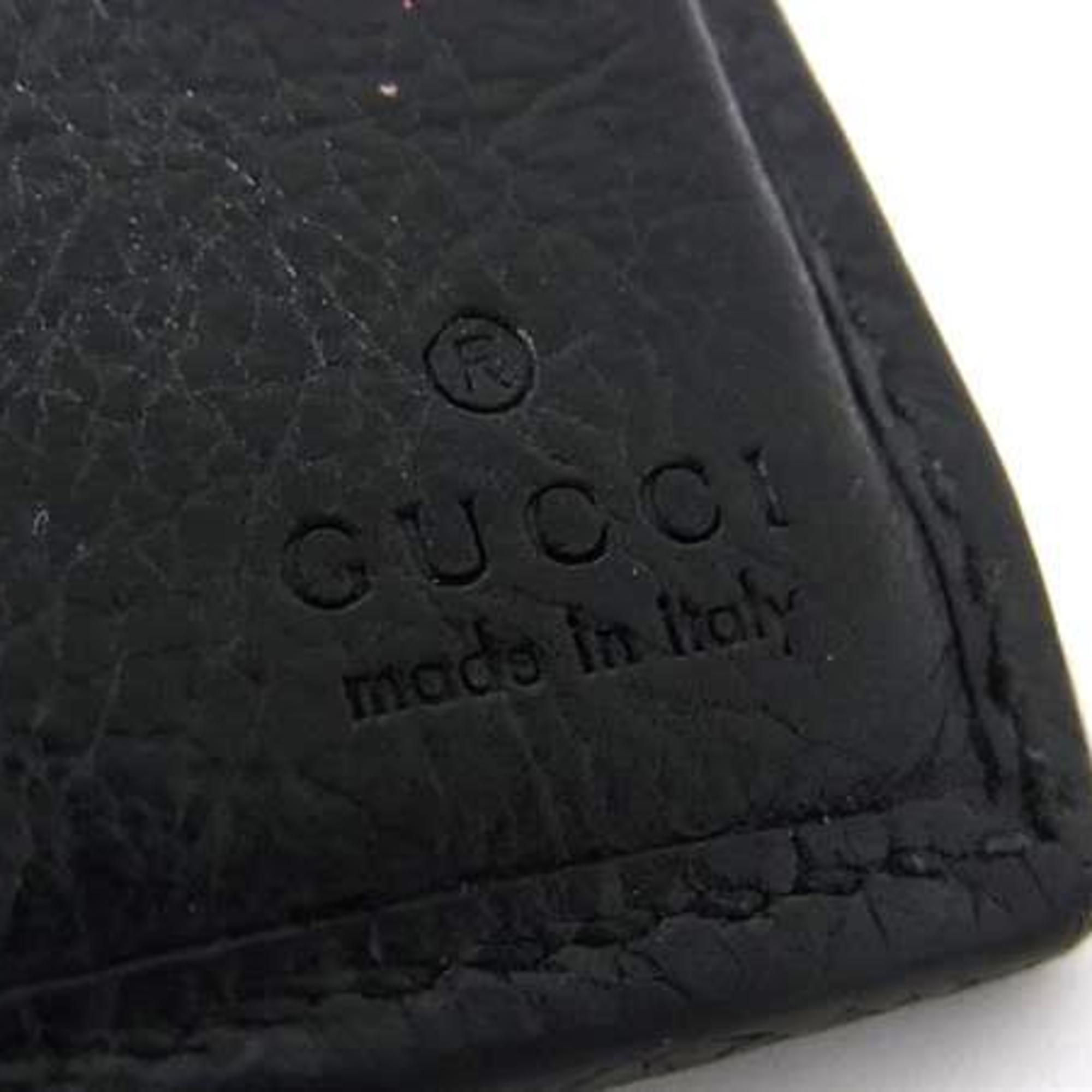 Gucci Black Leather Wallet (Bi-Fold) (Pre-Owned)
