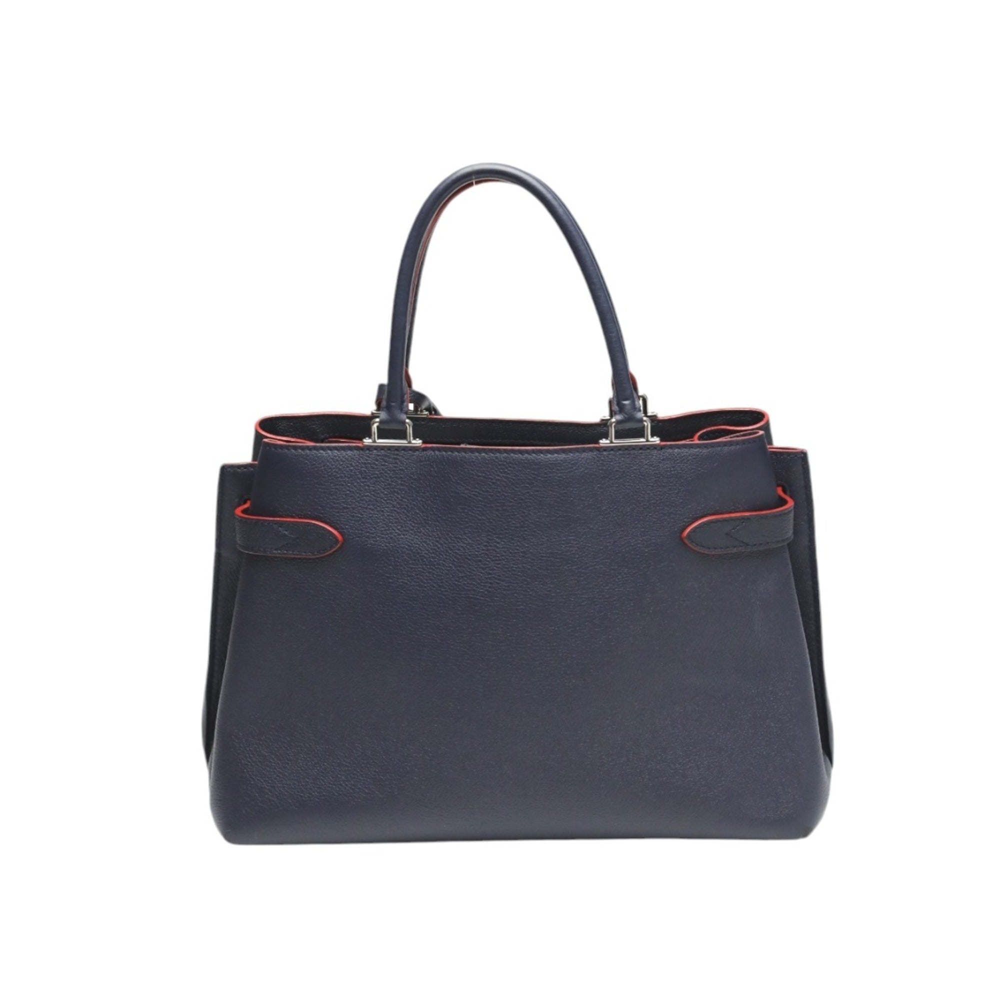 Louis Vuitton Navy Red Color Handbag