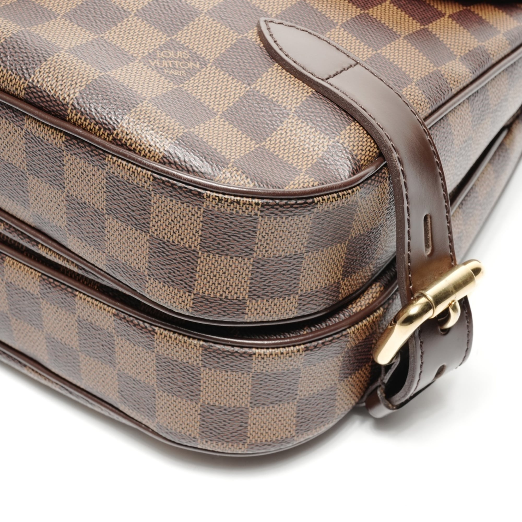 Louis Vuitton Damier Brown Damier Canvas Shoulder Bag