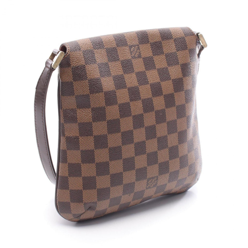 Louis Vuitton Brown Damier Canvas Coated Canvas Leather Shoulder Bag