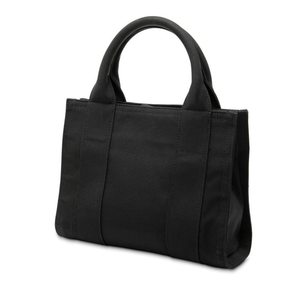 Balenciaga Black Canvas Handbag Shoulder