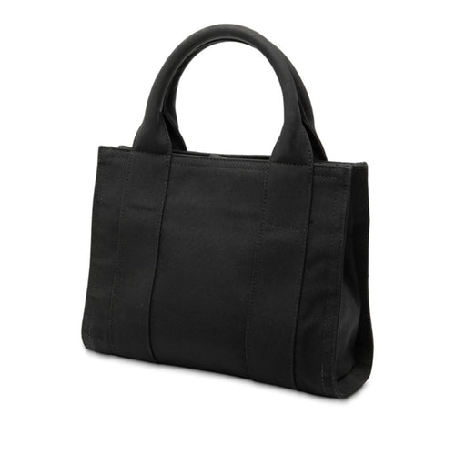 Balenciaga Black Canvas Handbag Shoulder