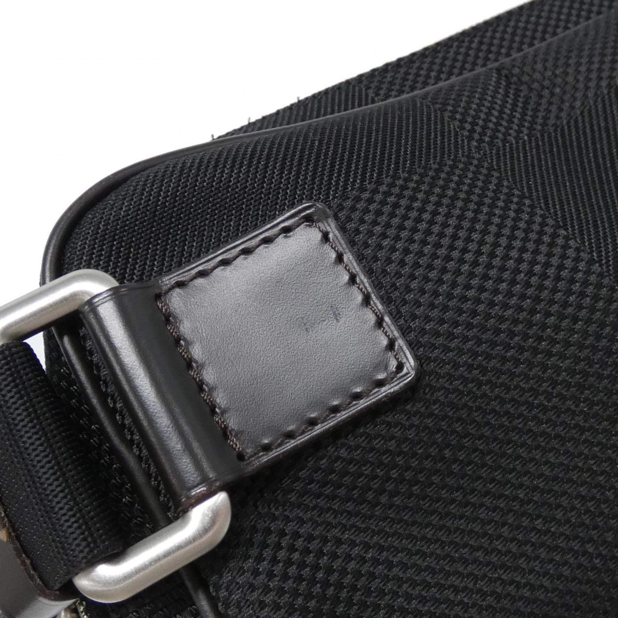 Louis Vuitton Black Canvas Handbag
