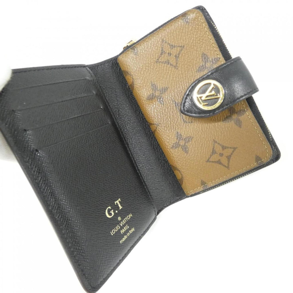 Louis Vuitton Brown Coated Canvas Wallet