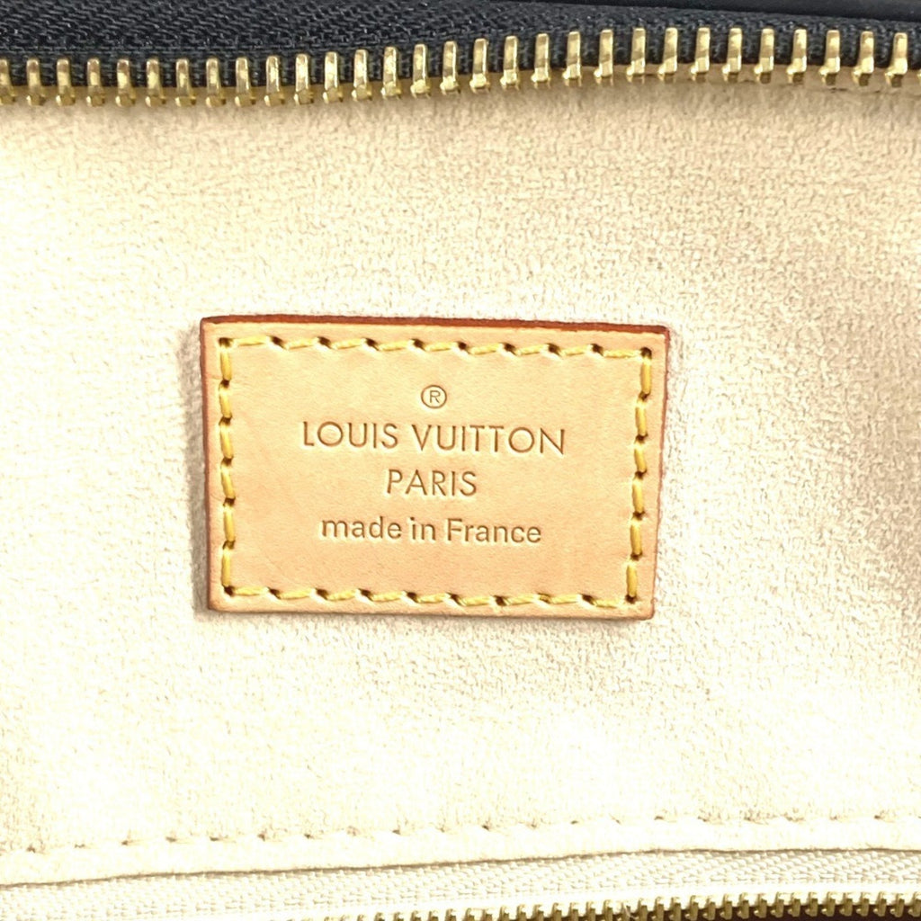 Louis Vuitton Black Noir Epi Leather Boston Bag Handbag Shoulder Bag