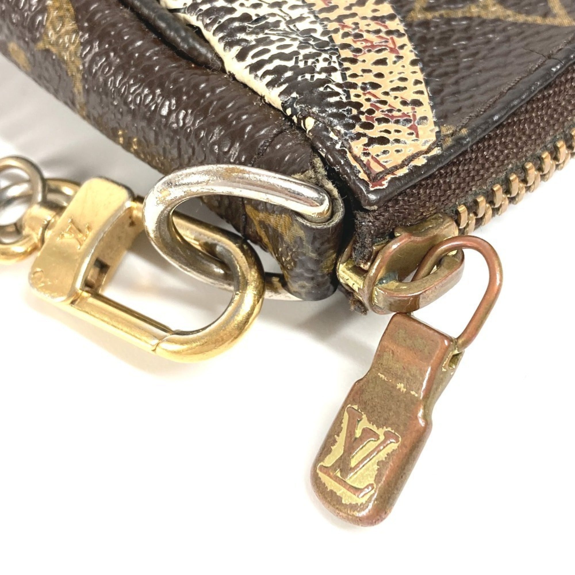 Louis Vuitton Brown Monogram Monogram Handbag Pochette Shoulder Bag