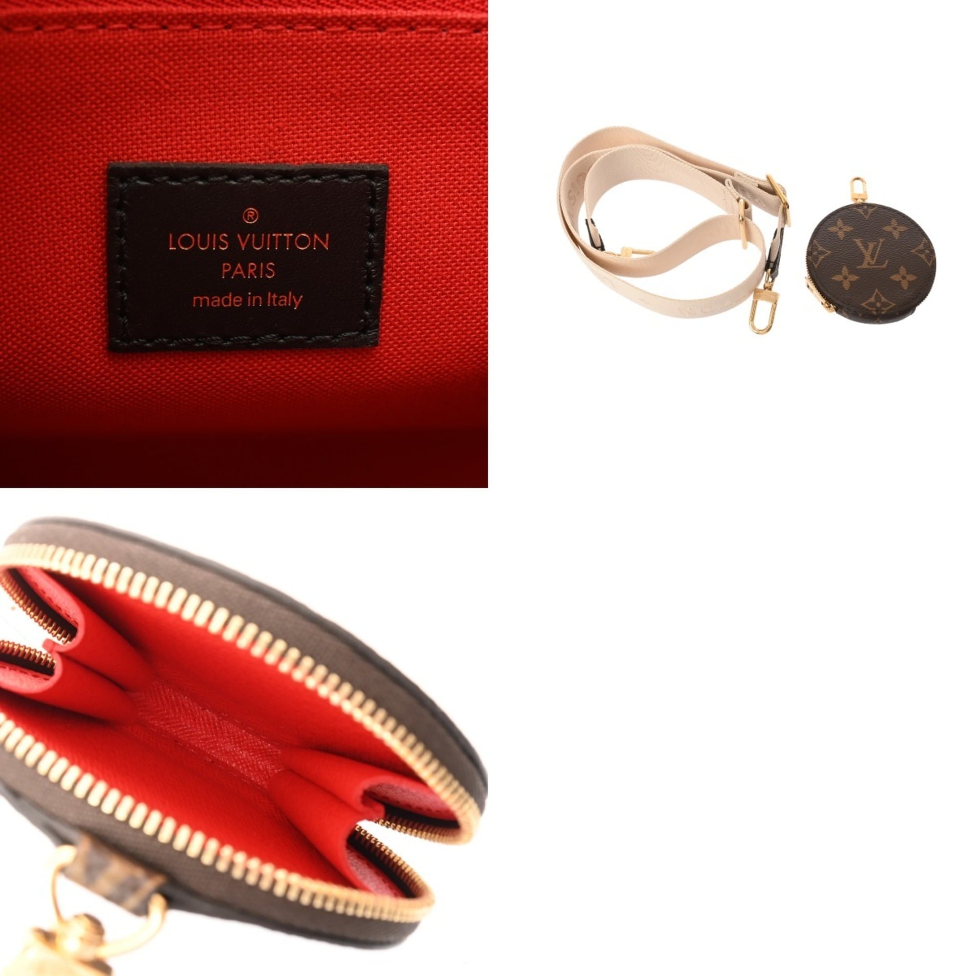 Louis Vuitton Brown Monogram Handbag Pouch