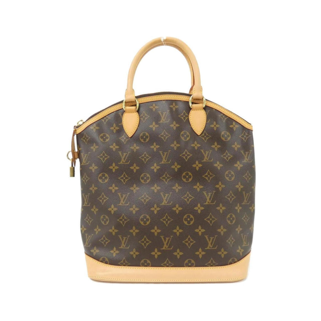 Louis Vuitton Marron Coated Canvas Handbag