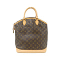 Louis Vuitton Marron Coated Canvas Handbag