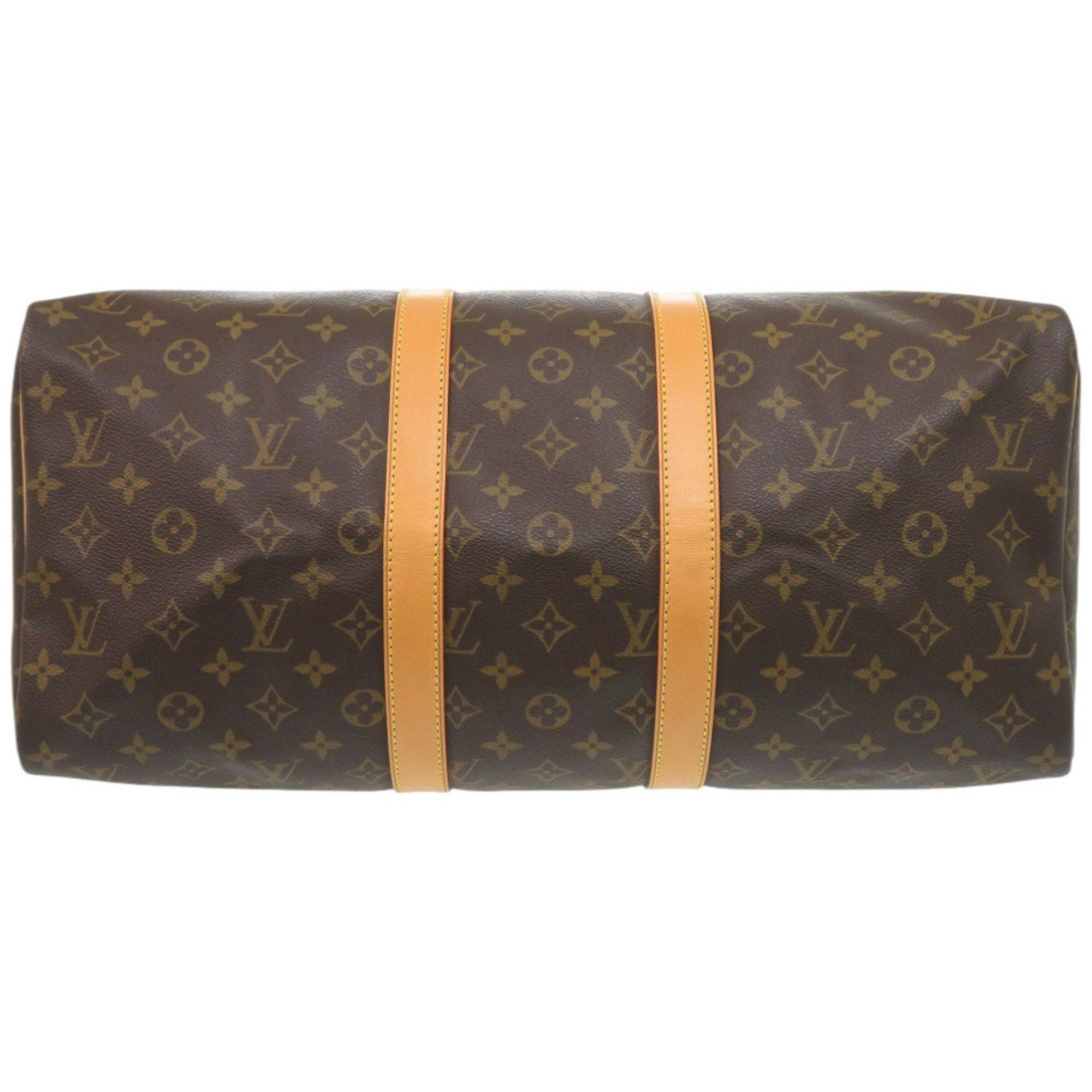 Louis Vuitton Brown Monogram Canvas Boston Bag