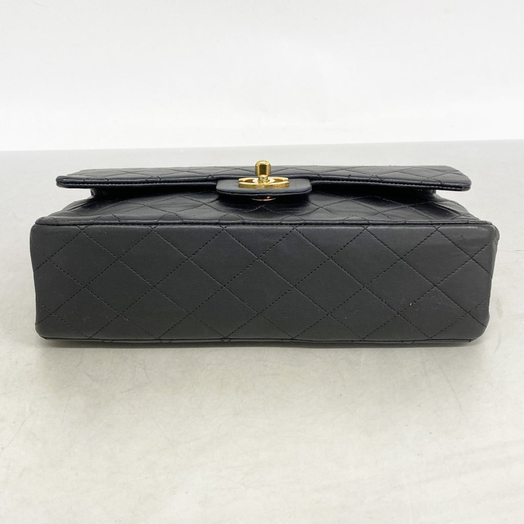 Chanel Black Leather Shoulder Bag