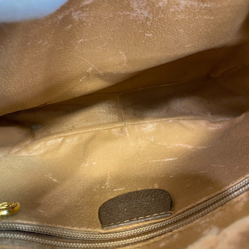 Gucci Brown Pvc Pochette Shoulder Bag (Pre-Owned)