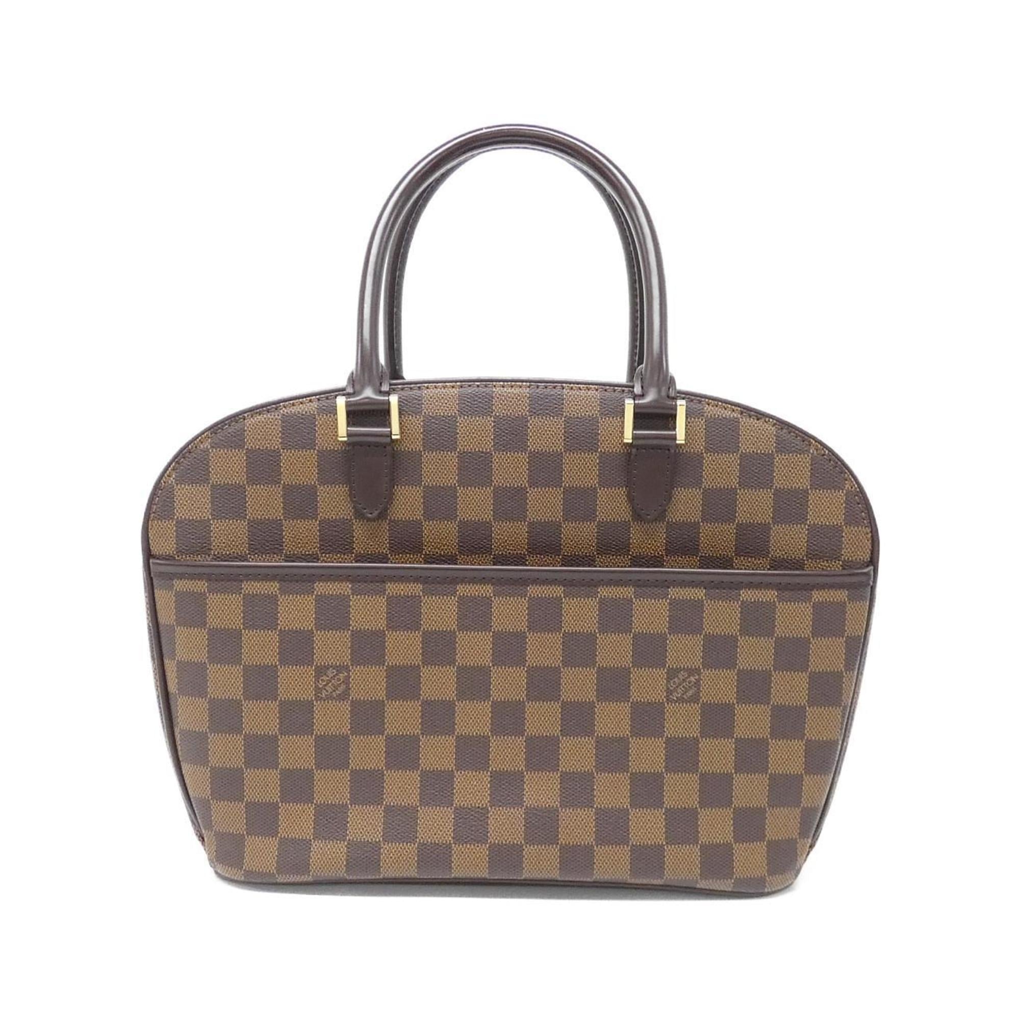Louis Vuitton Ebene Coated Canvas Handbag