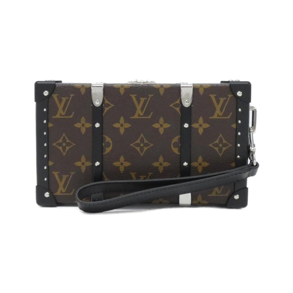 Louis Vuitton Marron Coated Canvas Handbag