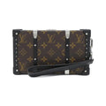 Louis Vuitton Marron Coated Canvas Handbag