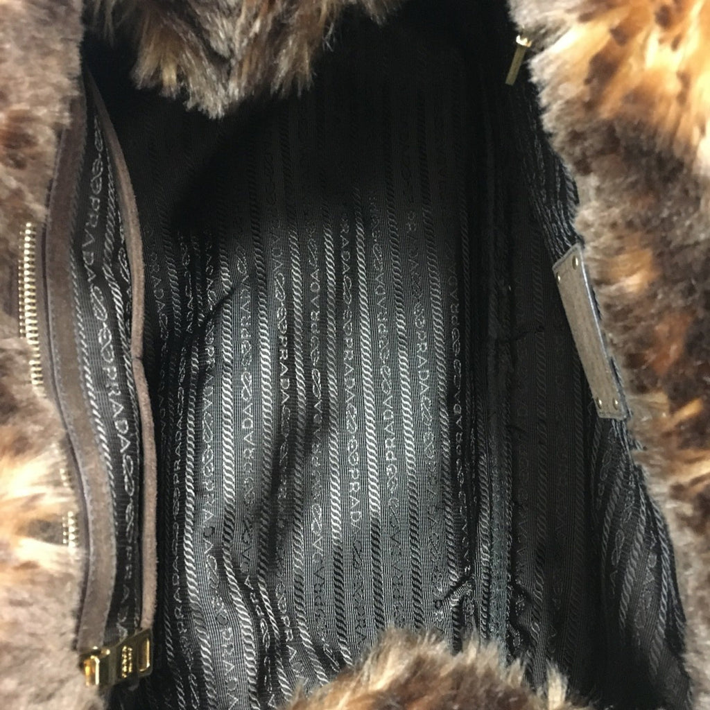 Prada Blue Denim Tote Bag