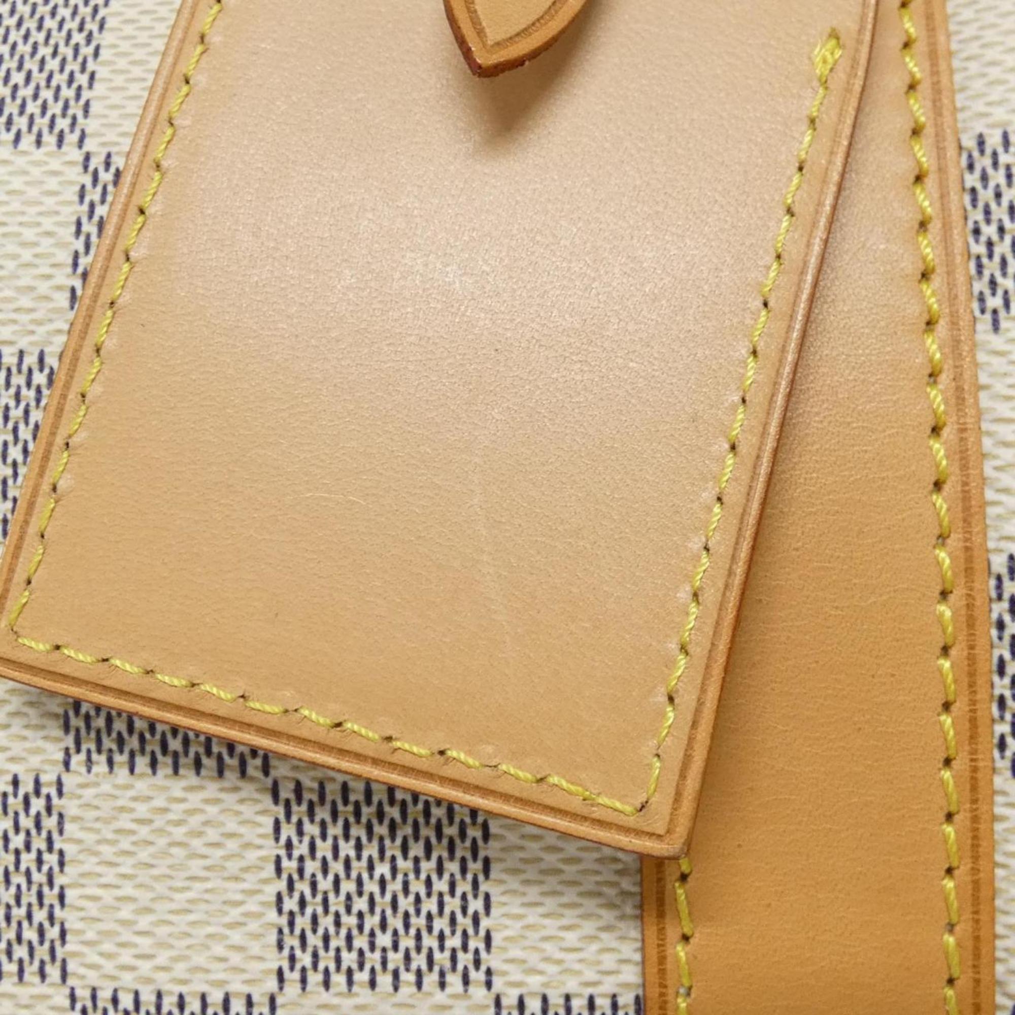 Louis Vuitton Azur Damier Azur Damier Azur Coated Canvas Boston Bag