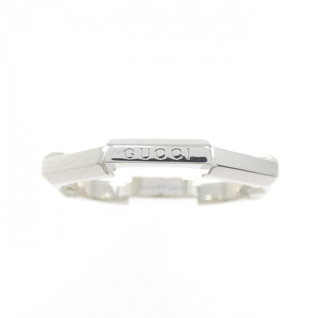 Gucci White Gold (18K) Band Ring (Pre-Owned)
