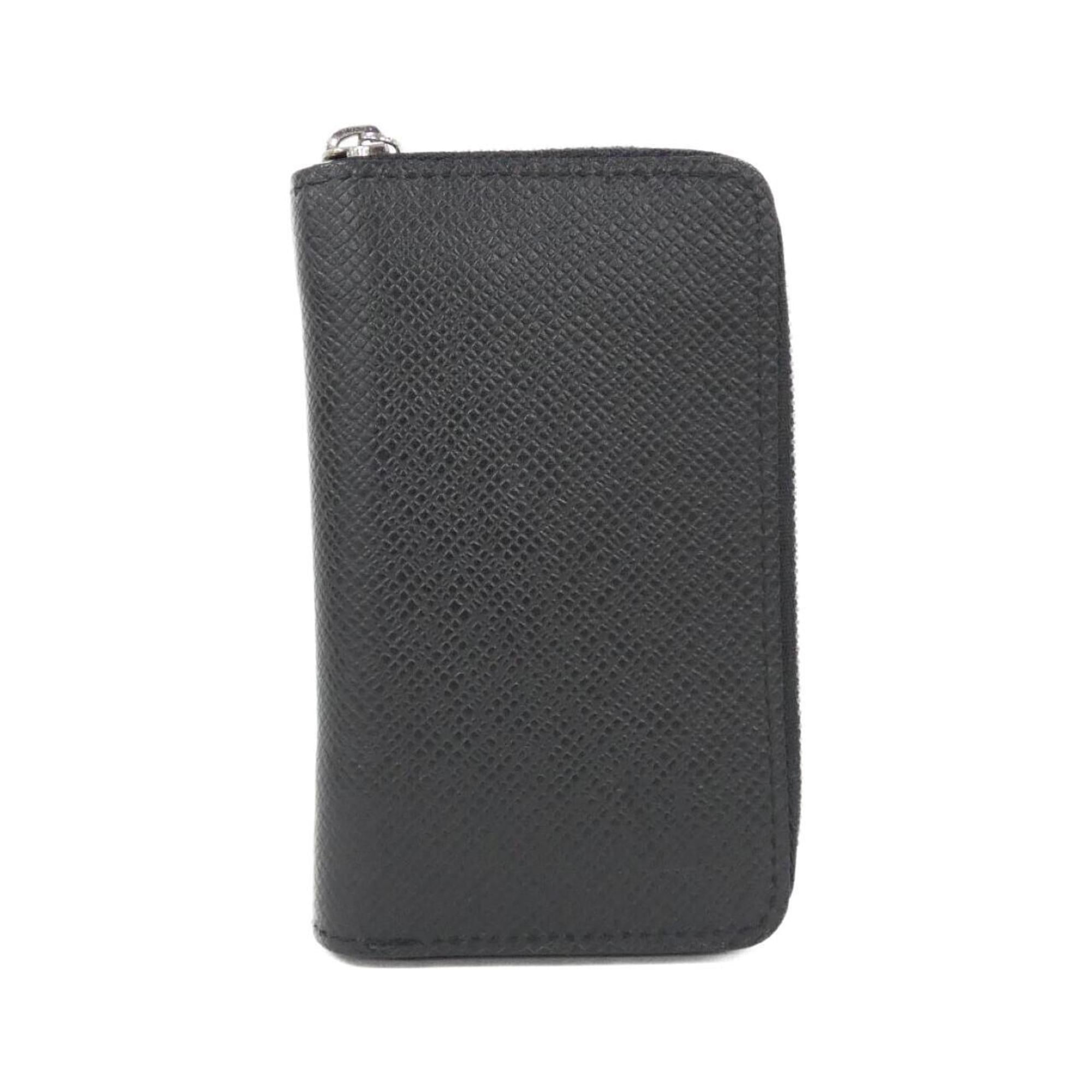 Louis Vuitton Black Leather Coin Purse/Coin Case